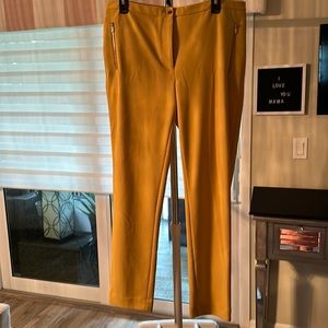 Straight leg yellow pants Calvin Klein